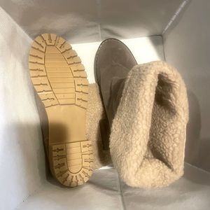 Warm boots, color Grey, size 6